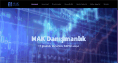 Desktop Screenshot of makdanismanlik.org