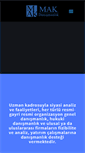 Mobile Screenshot of makdanismanlik.org