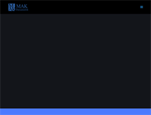 Tablet Screenshot of makdanismanlik.org